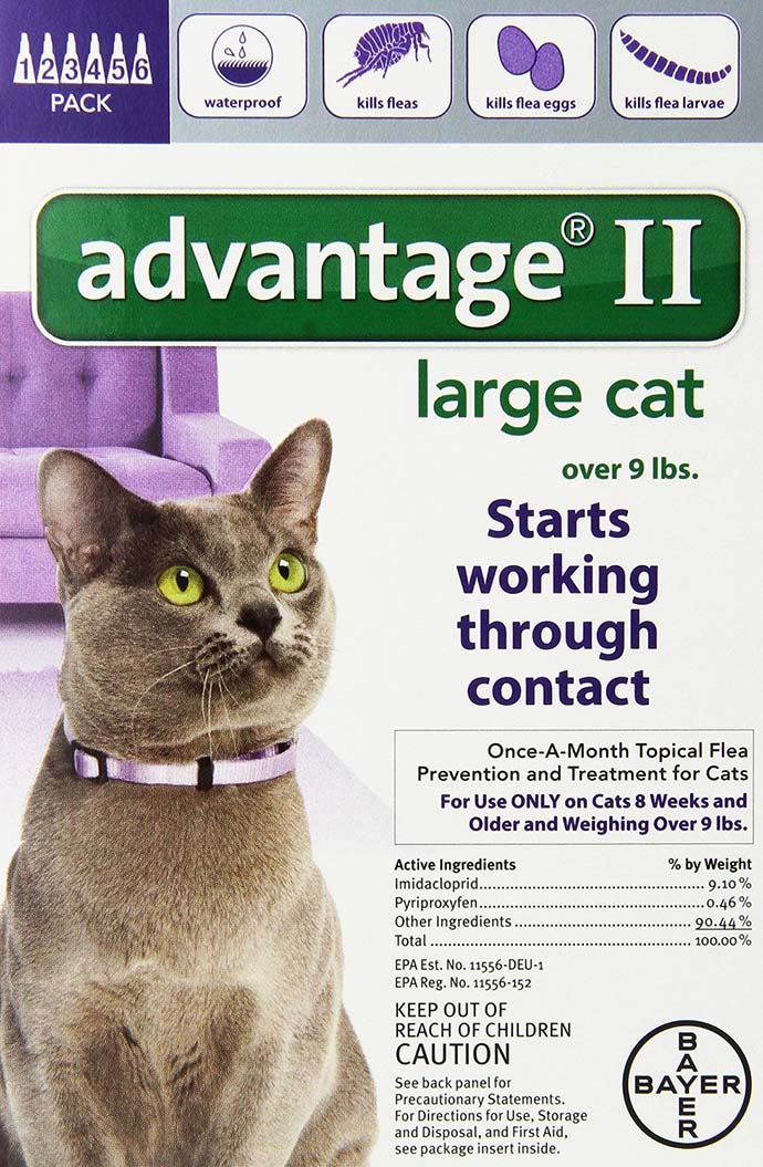 advantage II for cats