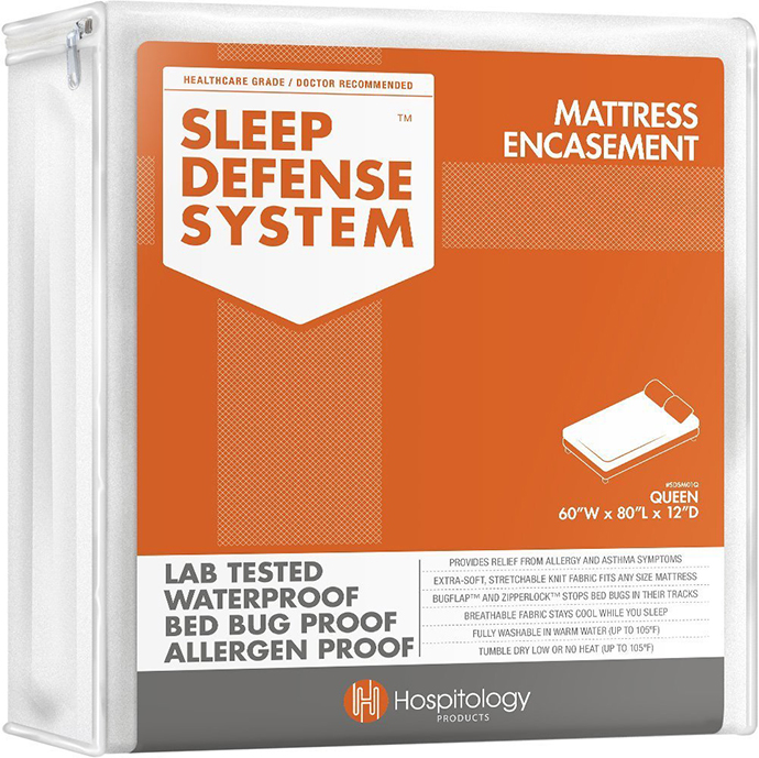 sleep defense system mattress encasement